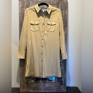 Tommy Bahama women’s suede dress